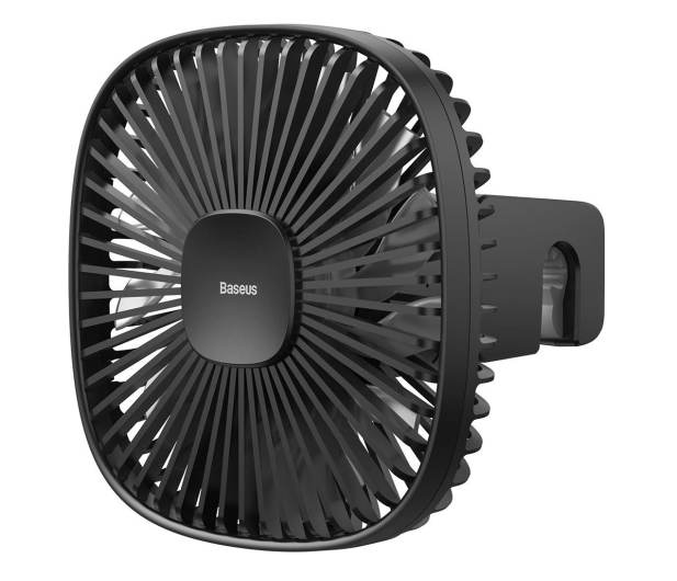 Baseus Wentylator Natural Wind czarny magnetyczny na zagłówek - 1038029 - zdjęcie